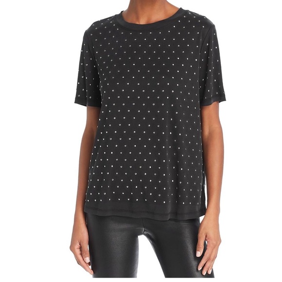 SPLENDID Studded Faded Black Top size Small NWT 🌟 - Picture 8 of 8